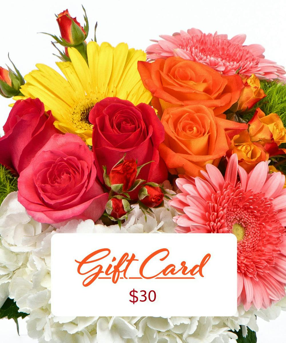 Gift Card 30 Danvers (MA) Gifts & Gift Cards Currans Flowers