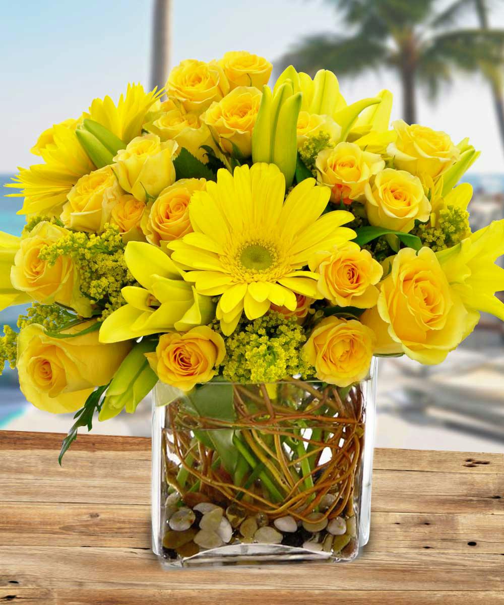 Citrus Sunshine Sun Flowers Delivered to Danvers, MA Currans Flowers