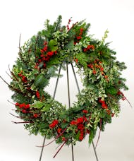 Berries & Branches Evergreen Wreath