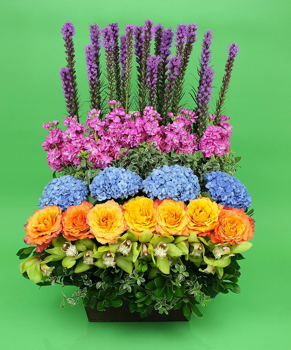 Garden Hedge Arrangement Currans Flowers Danvers & Beverly, MA