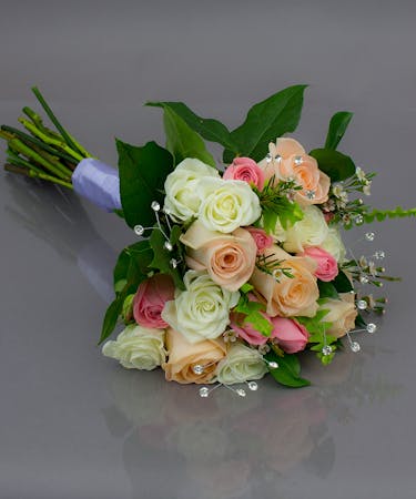 Pastel Prom Bouquet Currans Flowers Danvers Beverly Ma