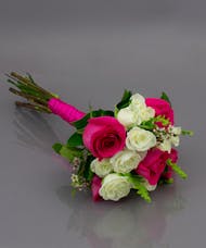 Hot Pink and White Prom Bouquet