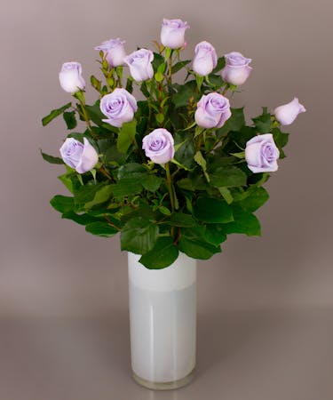 Long Stemmed Lavender Roses Same Day Delivery Danvers Ma Currans Flowers