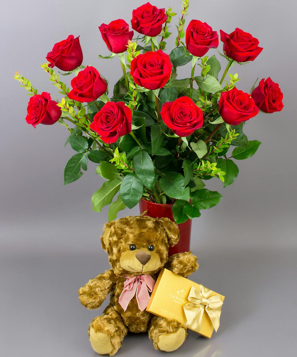 Deluxe Rose Collection Sameday Delivery Danvers, MA Currans Flowers
