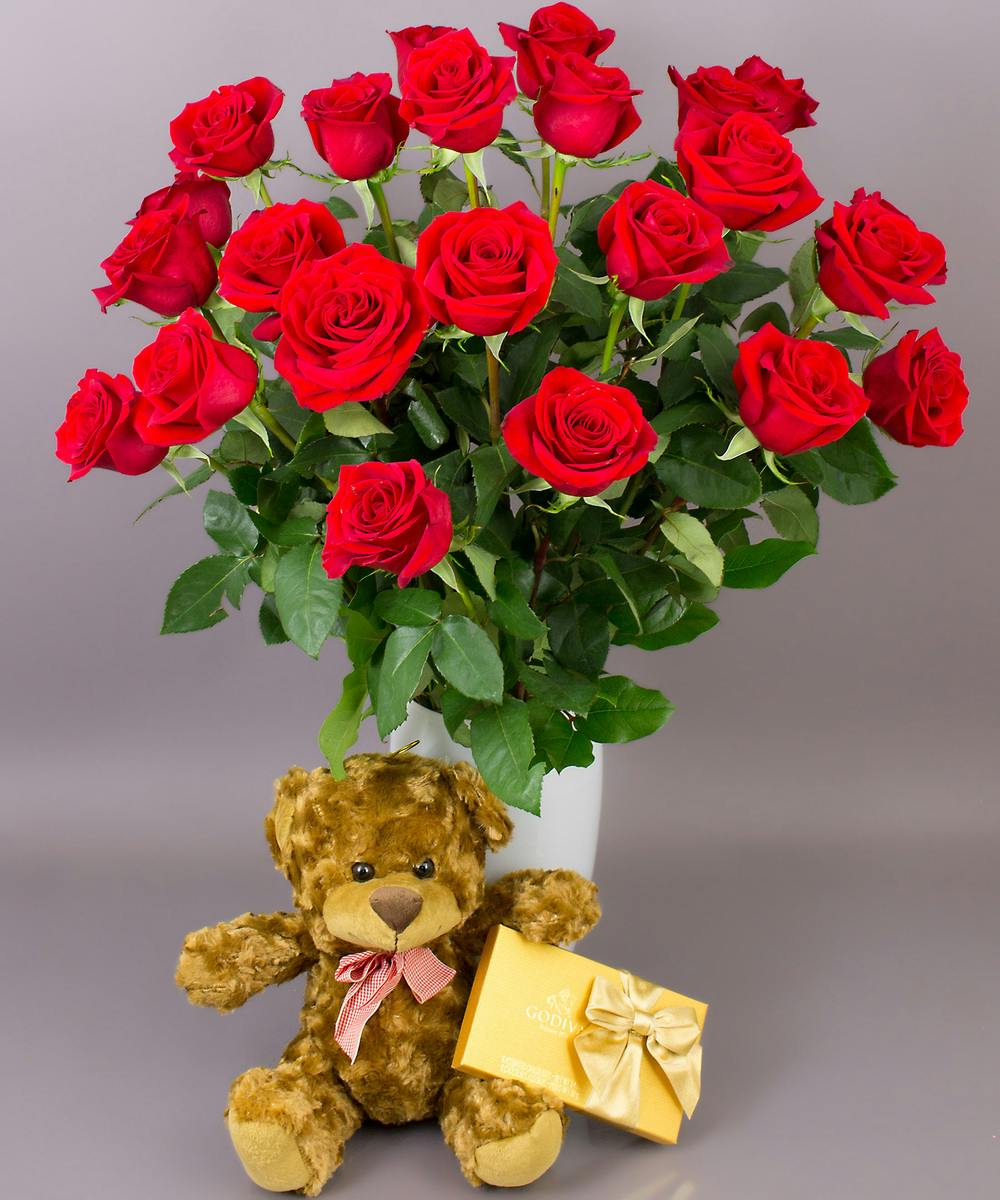 Deluxe Rose Collection Sameday Delivery Danvers, MA Currans Flowers