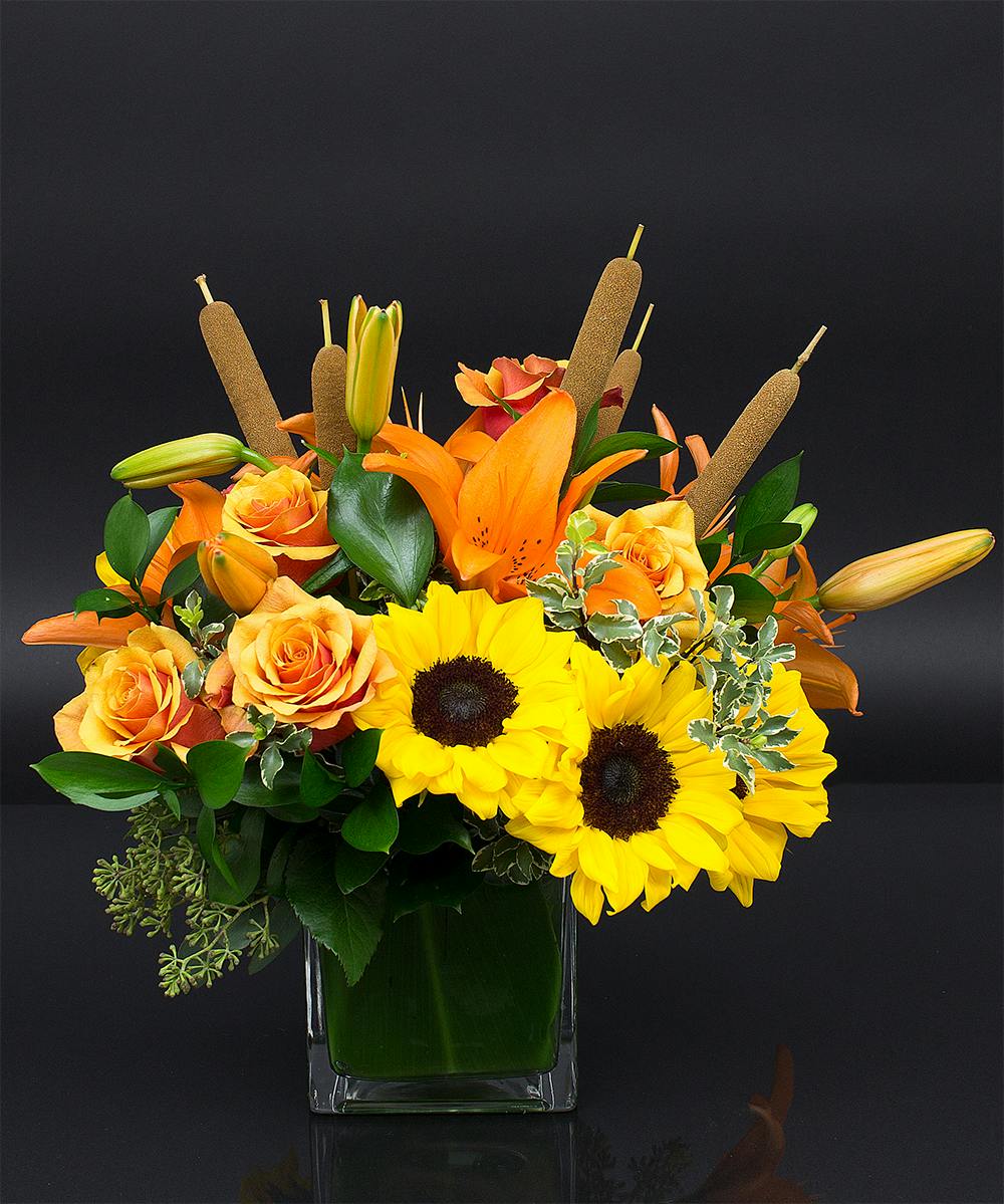 Splash of Autumn Flower Design Danvers Currans Flowers