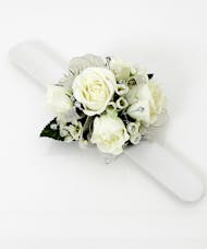 Wristlet on Slap Bracelet - Flower Combo 2