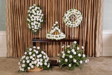 White Carnations Memorial
